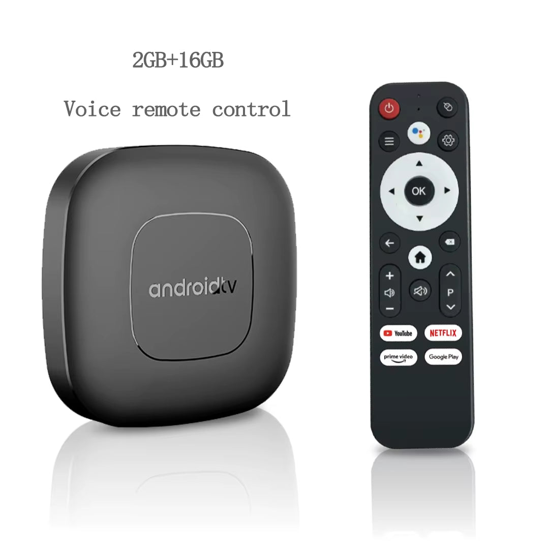 Android16 Smart Home Theater TV Box AllwinnerH313 Google Assistant Netflix Streaming Bluetooth Media Player 2G16G 2.4G5G Wifi T1