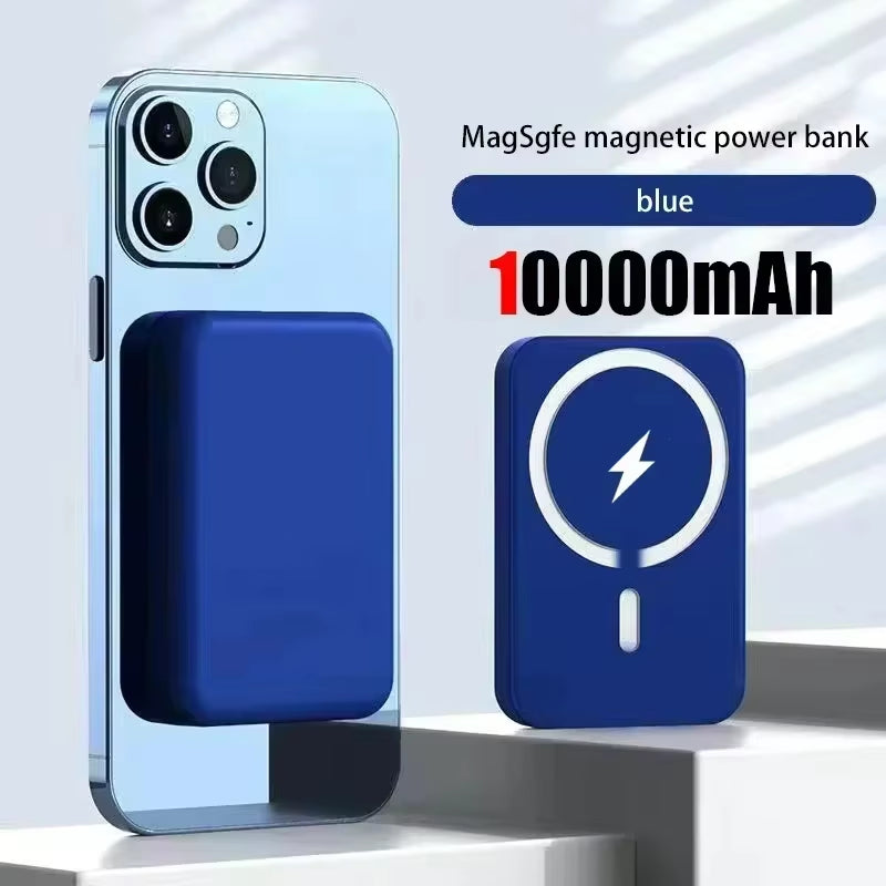 2026NEW 500000mAh Large Capacity Wireless Magnetic Power Bank Portable Battery Pack For iphone Samsung Magsafe Powerbank