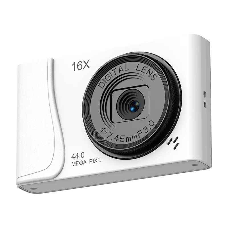 4K Digital Camera  24 Million Pixels Video Camcorder 16x Zoom Compact Cameras Auto Focus for Kids Adult Beginners Photograph