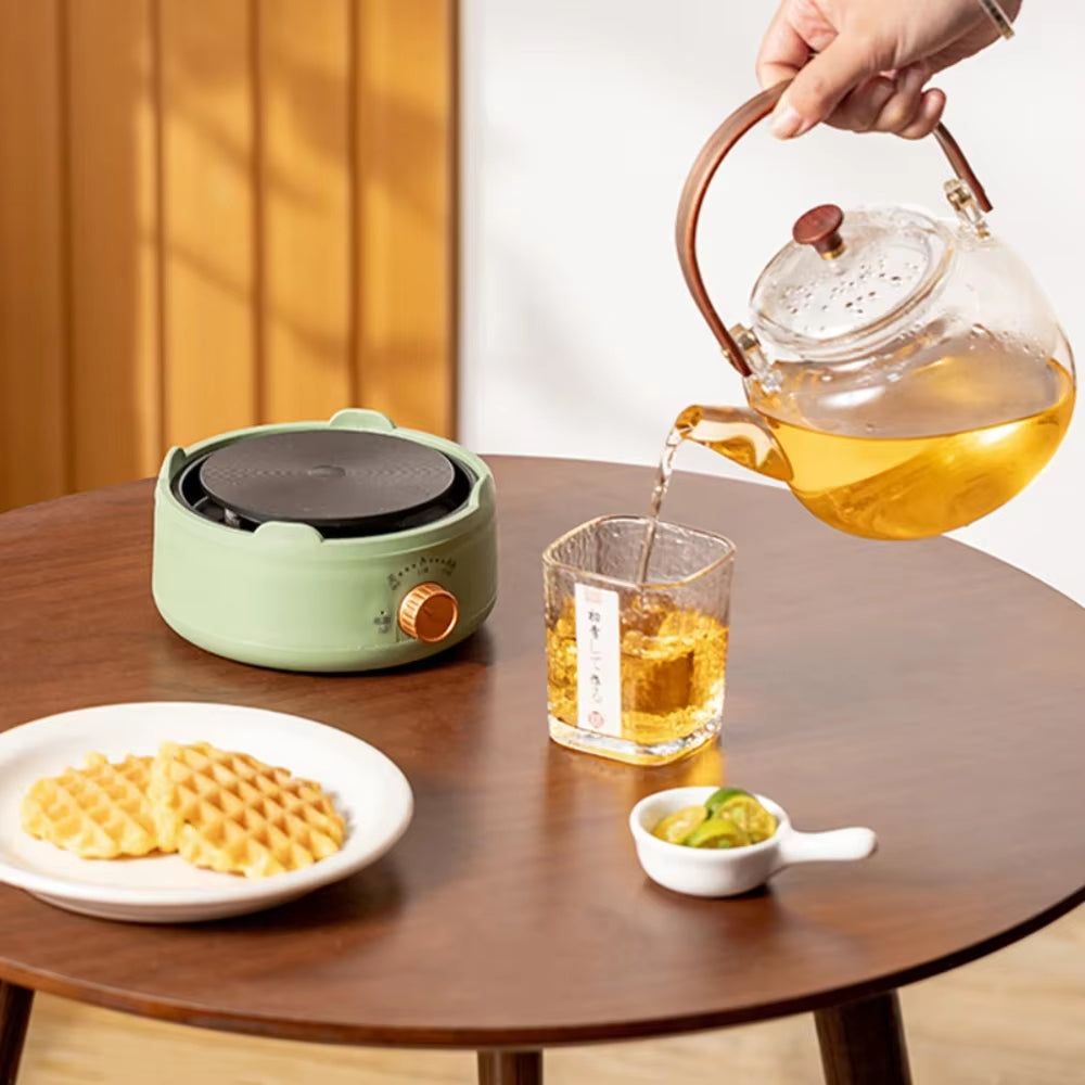 EU/US/UK New Electric Cookware Heating Base 500W Electric Heater Coffee Stove Home Manual Adjustable temperature Cooking Heater