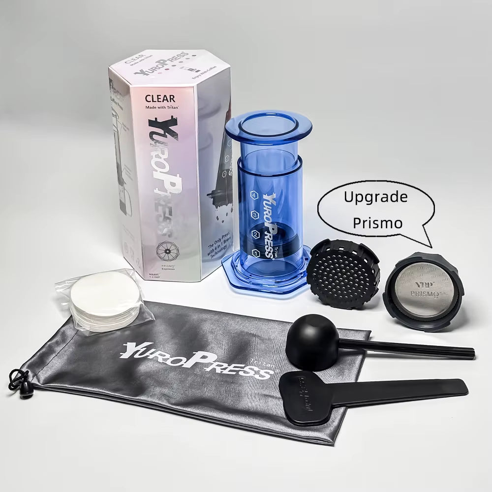 Portable Espresso Coffee Machine for Car Home Camping Powder Travel Coffee Maker aero French press Hand Press,hiking Camping